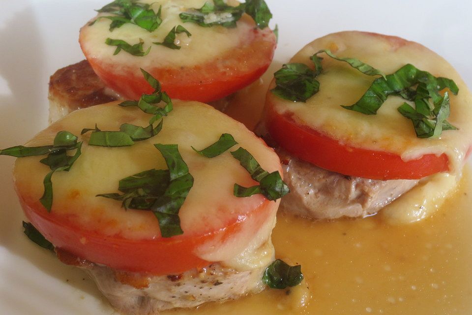 Schweinefilet "Caprese"