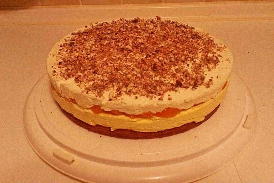 Joghurettetorte mit Mandarinchen