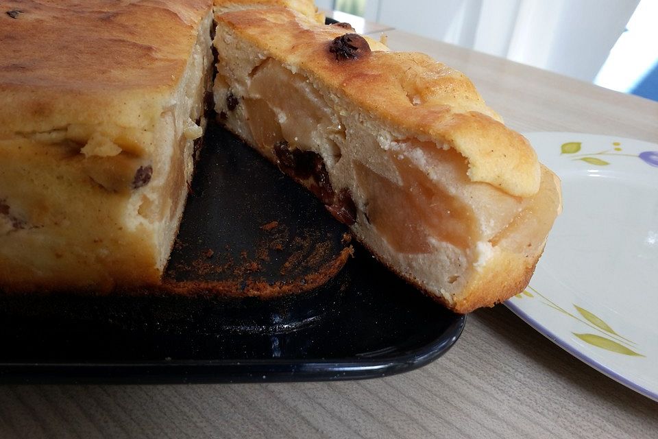 Quark-Apfel-Zimt-Kuchen