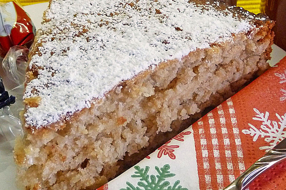 Haferflocken-Kuchen mit Honig