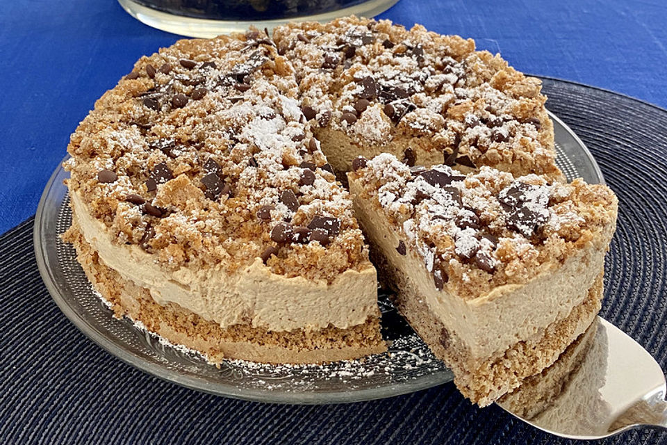 Cappuccino-Krümel-Torte