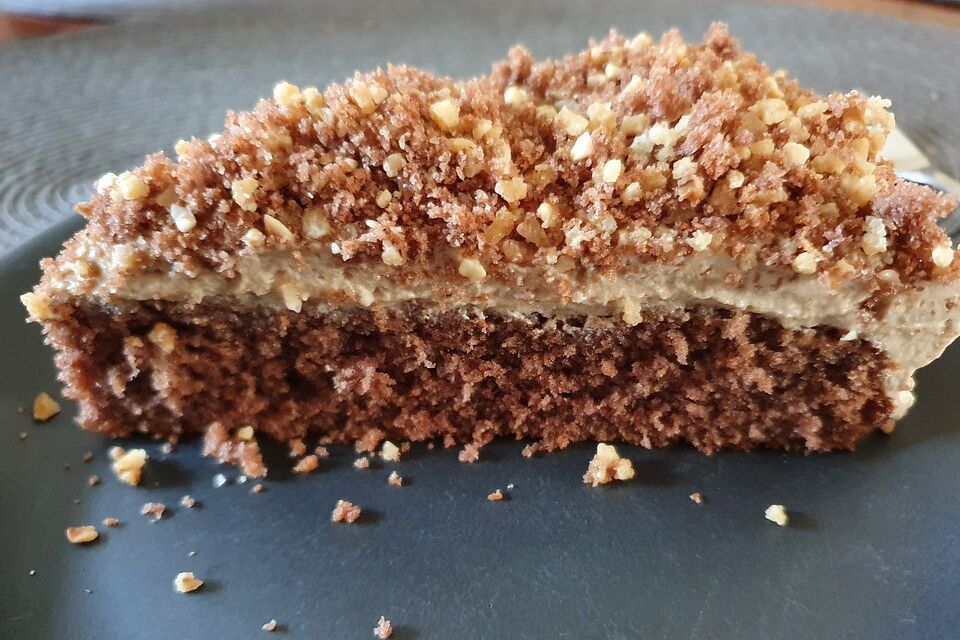 Cappuccino-Krümel-Torte