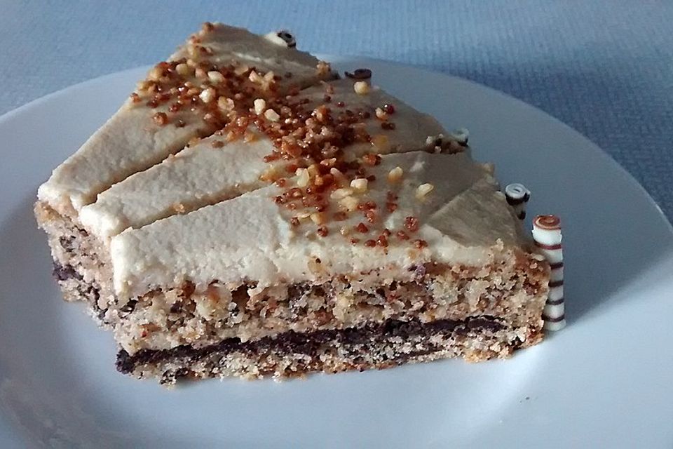 Cappuccino-Krümel-Torte