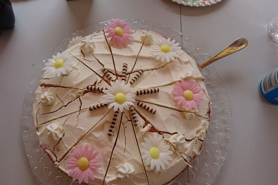 Cappuccino-Krümel-Torte