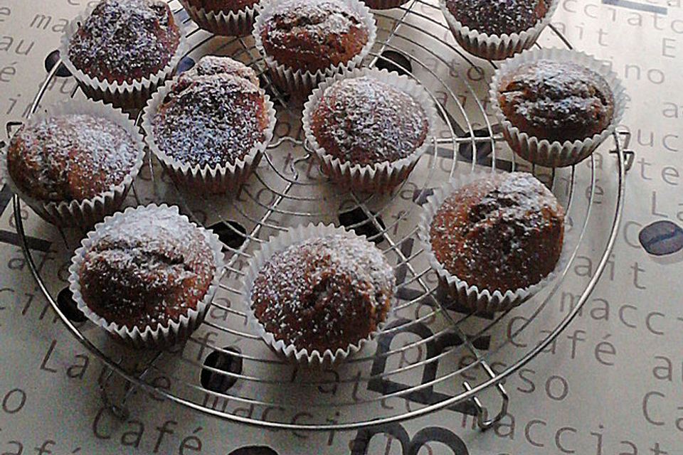 Pfefferkuchenmuffins