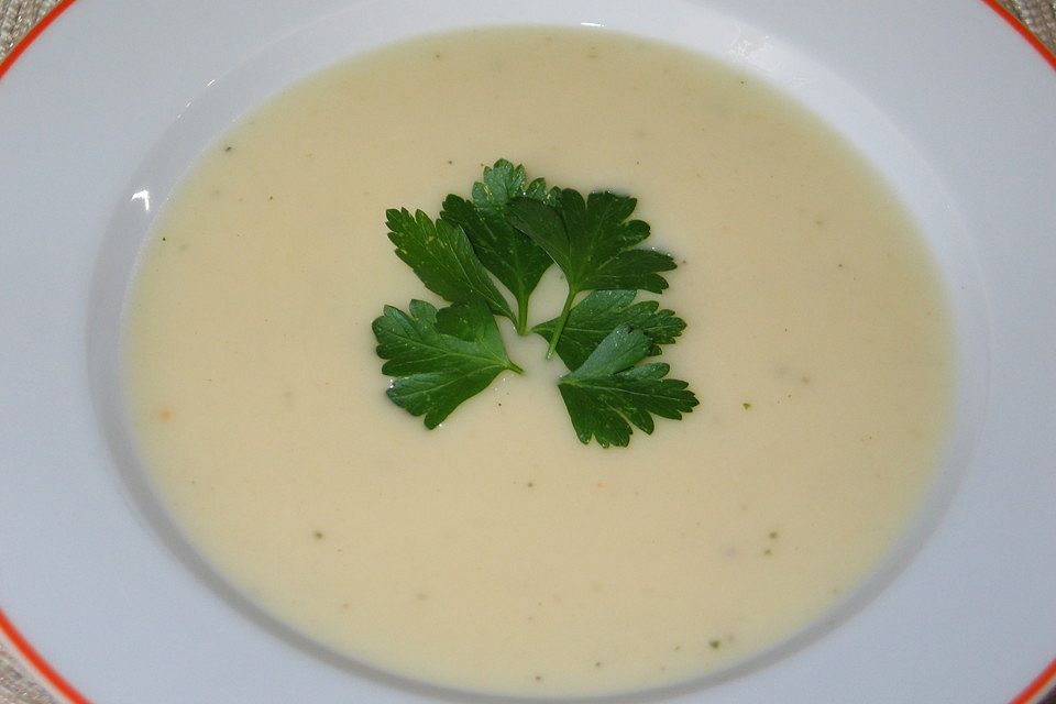 Kohlrabicremesuppe