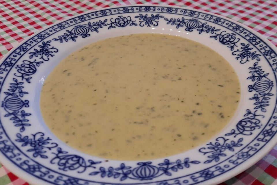 Kohlrabicremesuppe