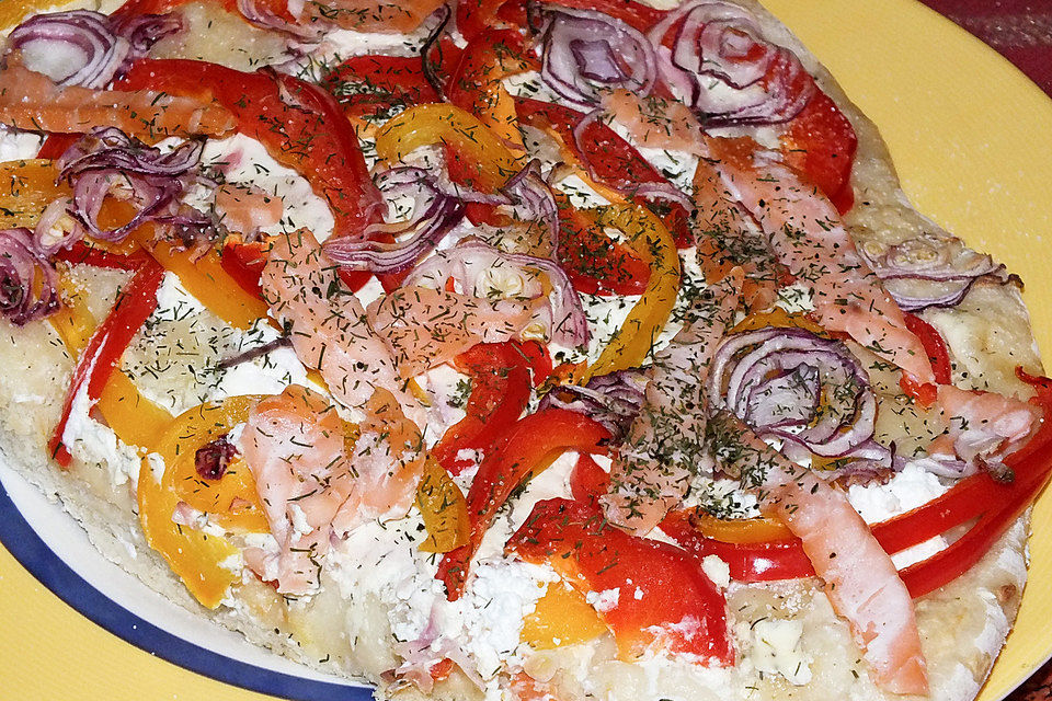 Pizza Salmone