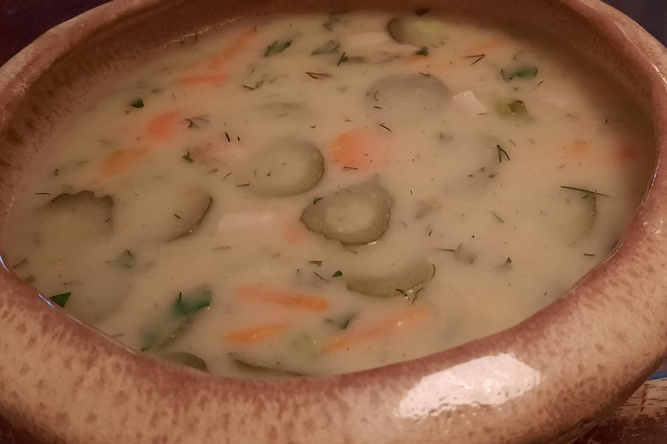 Spreewälder Gurkensuppe