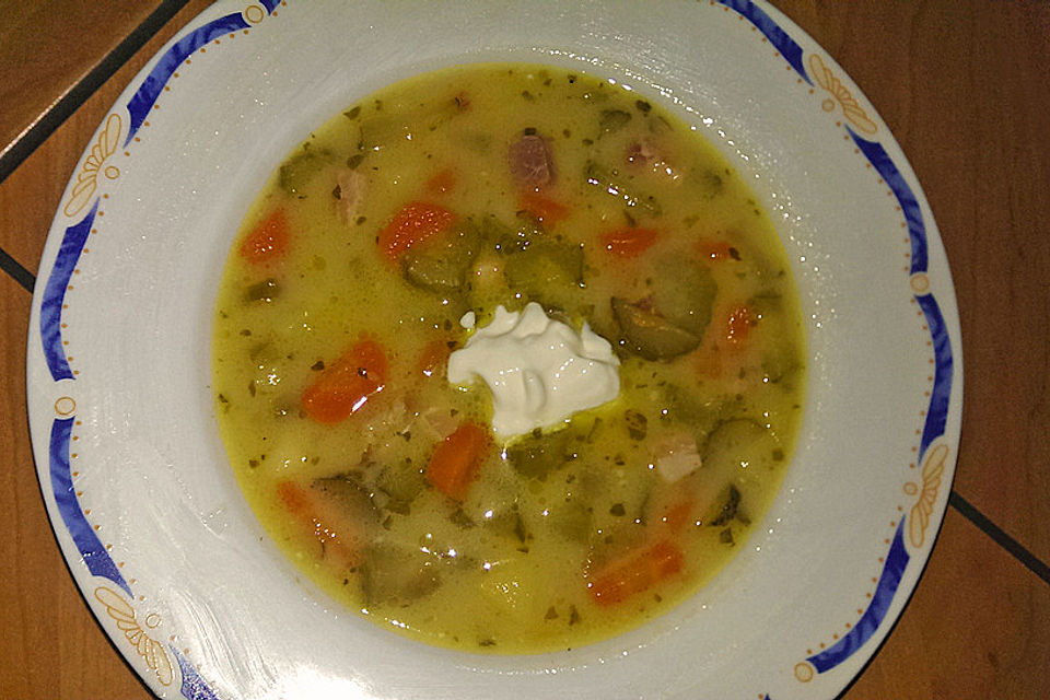 Spreewälder Gurkensuppe