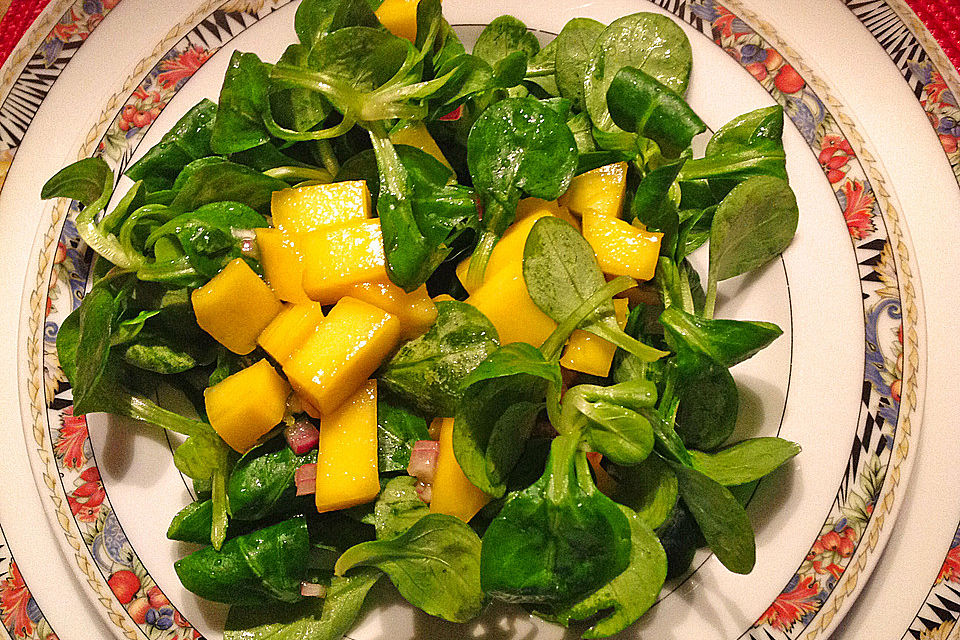 Mango-Feldsalat