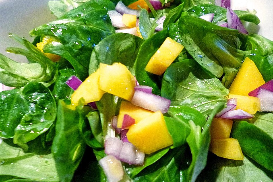 Mango-Feldsalat