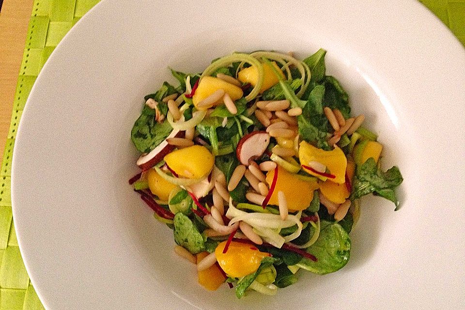 Mango-Feldsalat