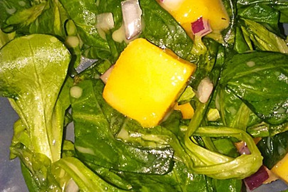 Mango-Feldsalat