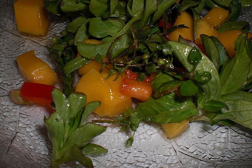 Mango-Feldsalat