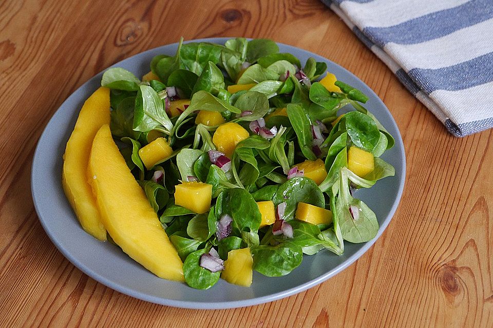 Mango-Feldsalat