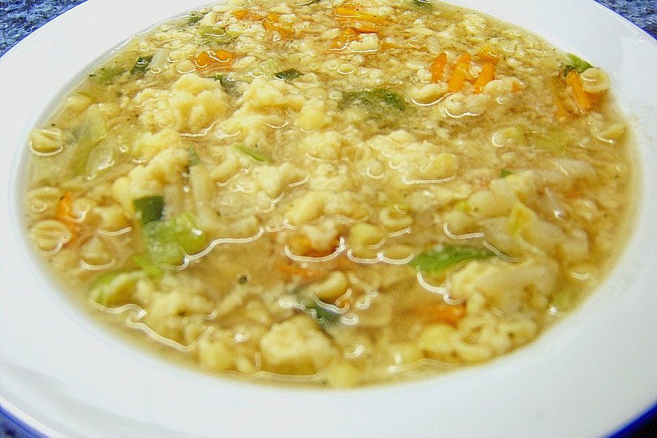 Eier - Einlauf - Suppe