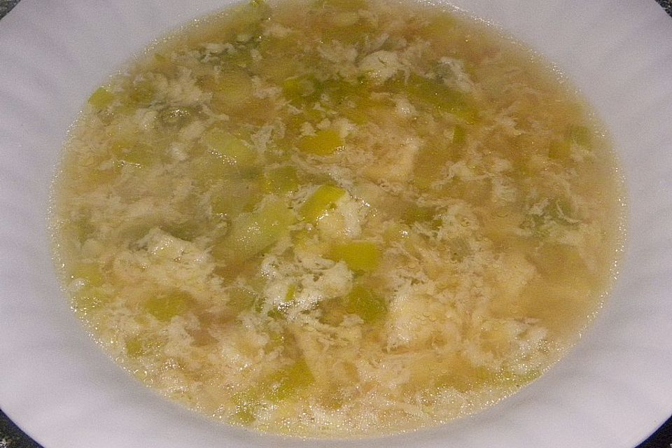 Eier - Einlauf - Suppe