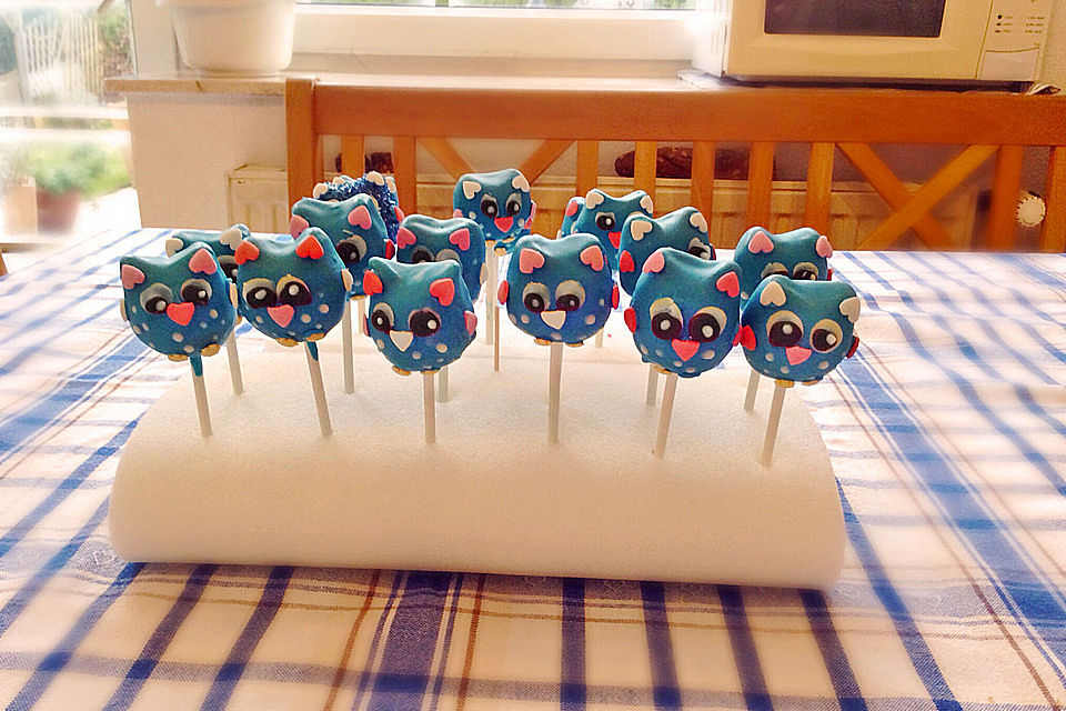 Eulen Cake-Pops