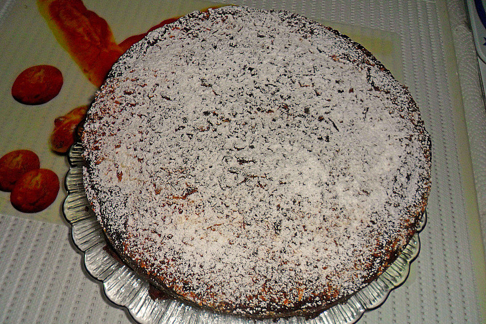 Schokomandel-Kirschkuchen