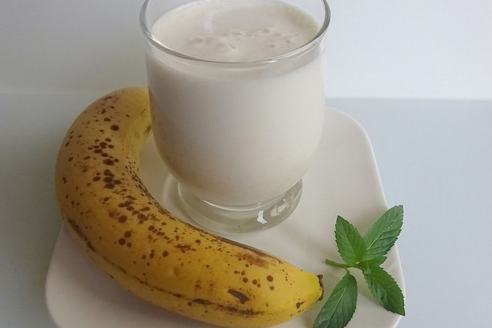 Bananen-Snickers Vanilleshake