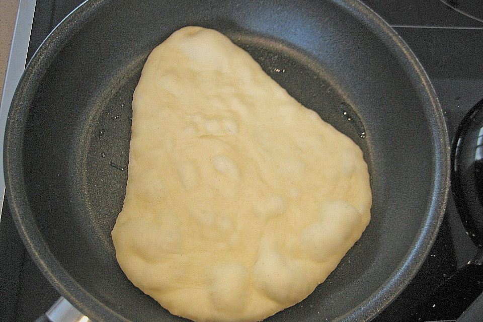 Indisches Naan Brot