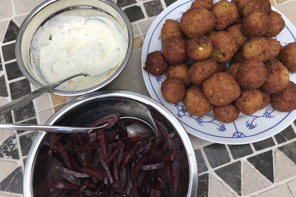 Schnelle vegane Falafel