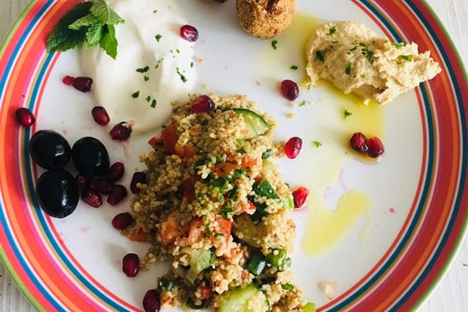 Schnelle vegane Falafel