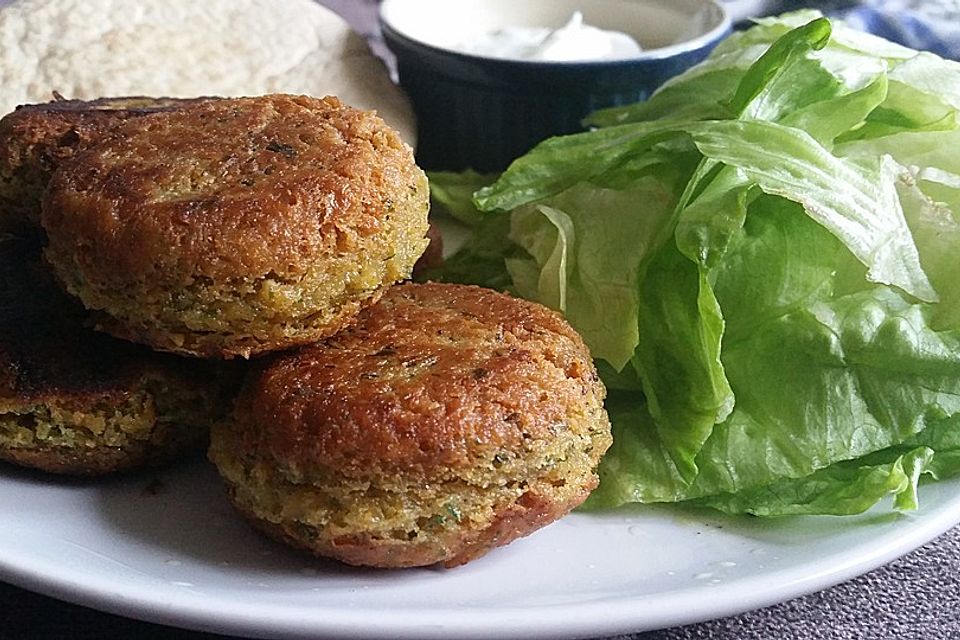 Schnelle vegane Falafel