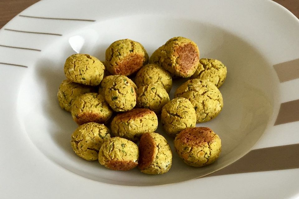 Schnelle vegane Falafel