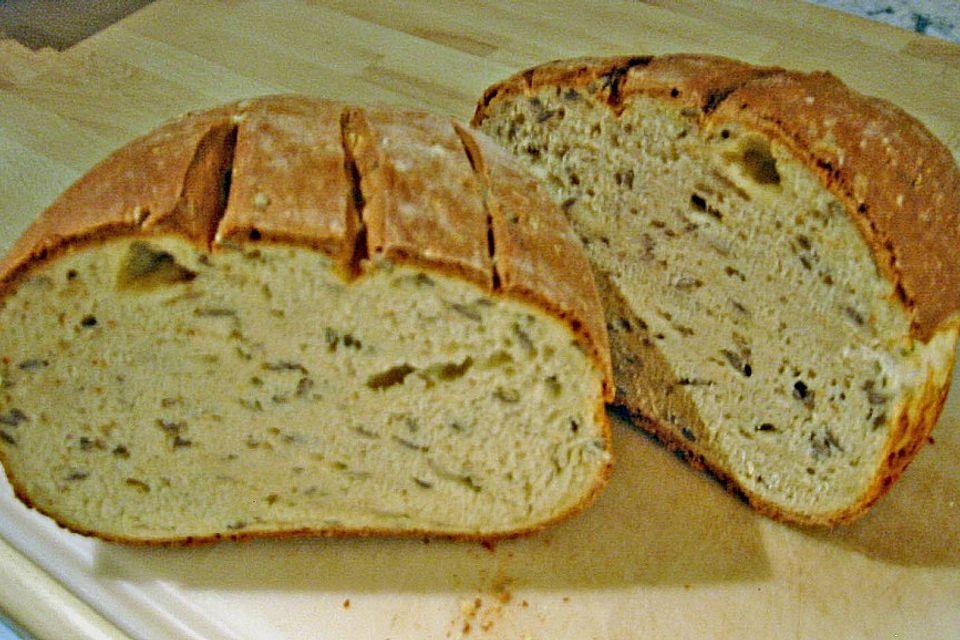 Kerniges Quarkbrot