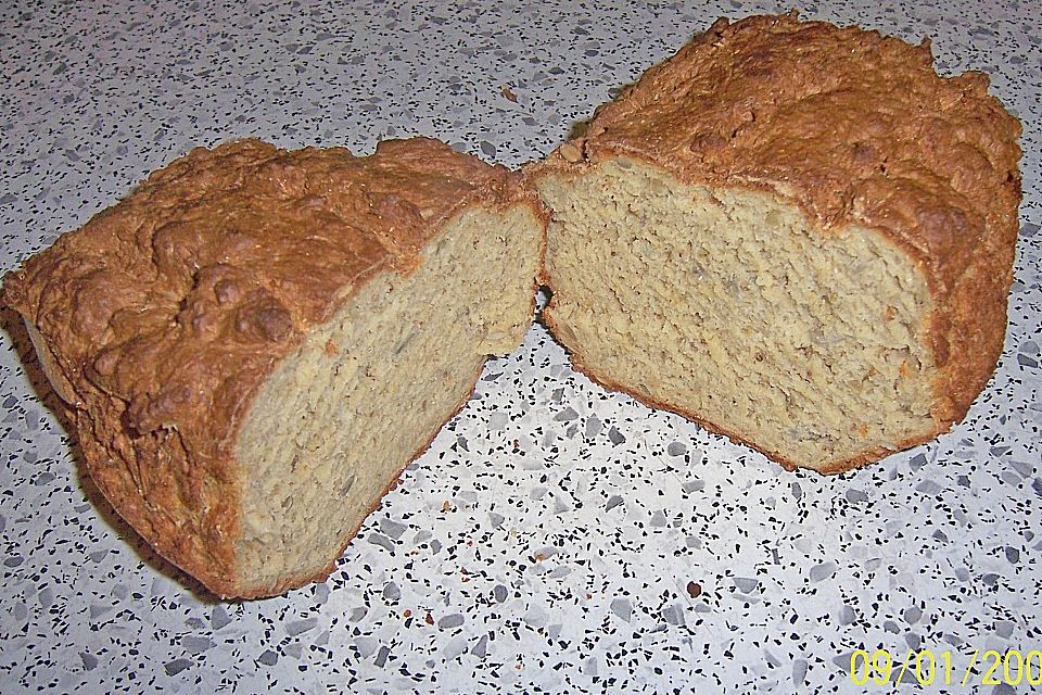 Kerniges Quarkbrot