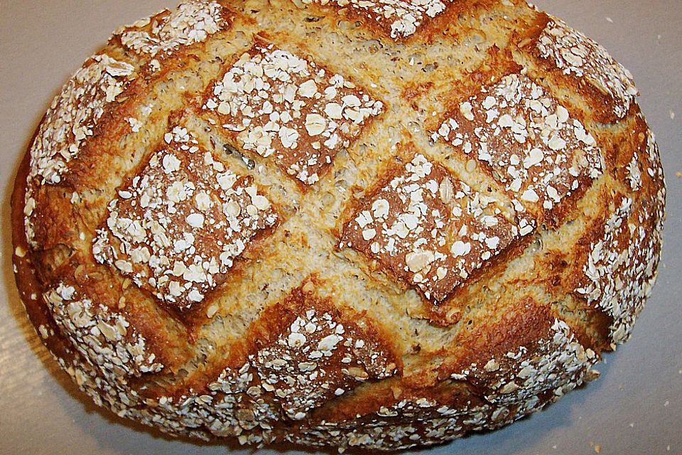 Kerniges Quarkbrot