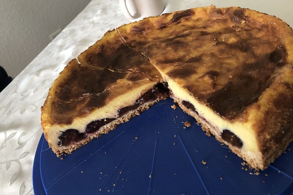 Pflaumen-Grießkuchen