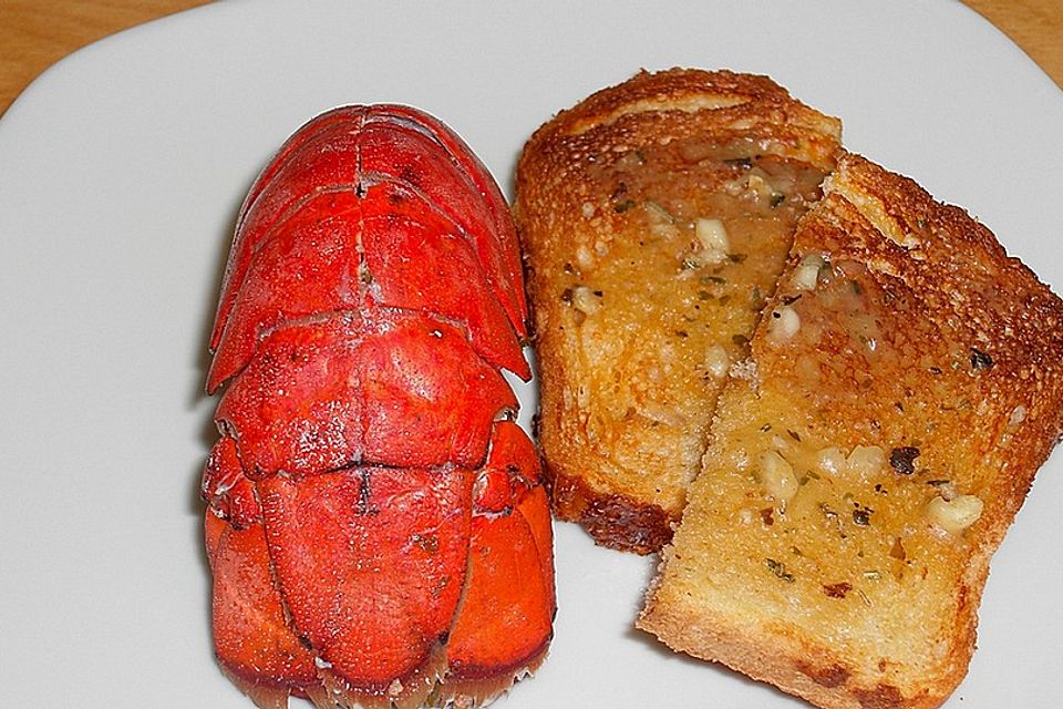 Hummerschwänze gebacken