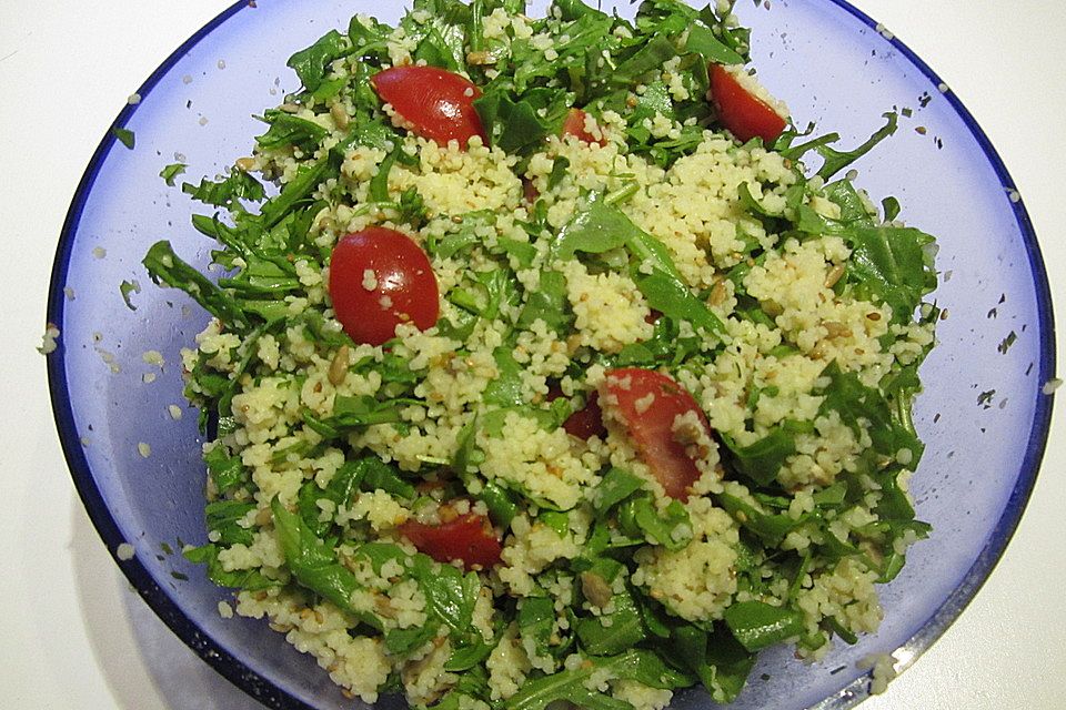 Couscous-Rucola Salat