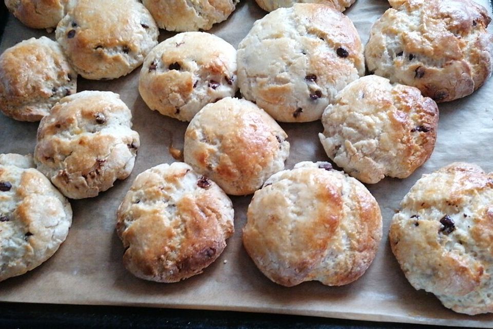 Glutenfreie Schokobrötchen