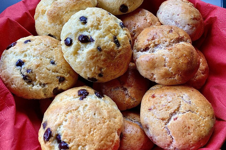 Glutenfreie Schokobrötchen