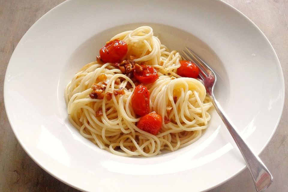 Spaghetti aglio e olio