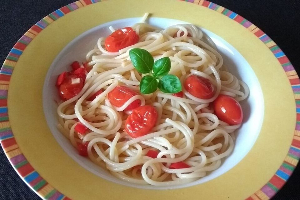 Spaghetti aglio e olio