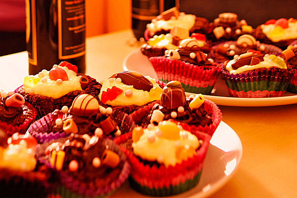 Lindt Cupcakes