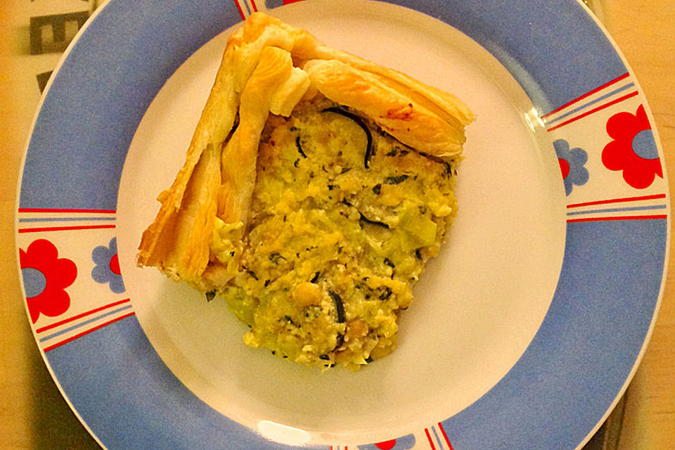 Vegane Lauch-Quiche