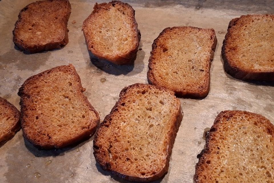 Süße Brotchips mit Zimt