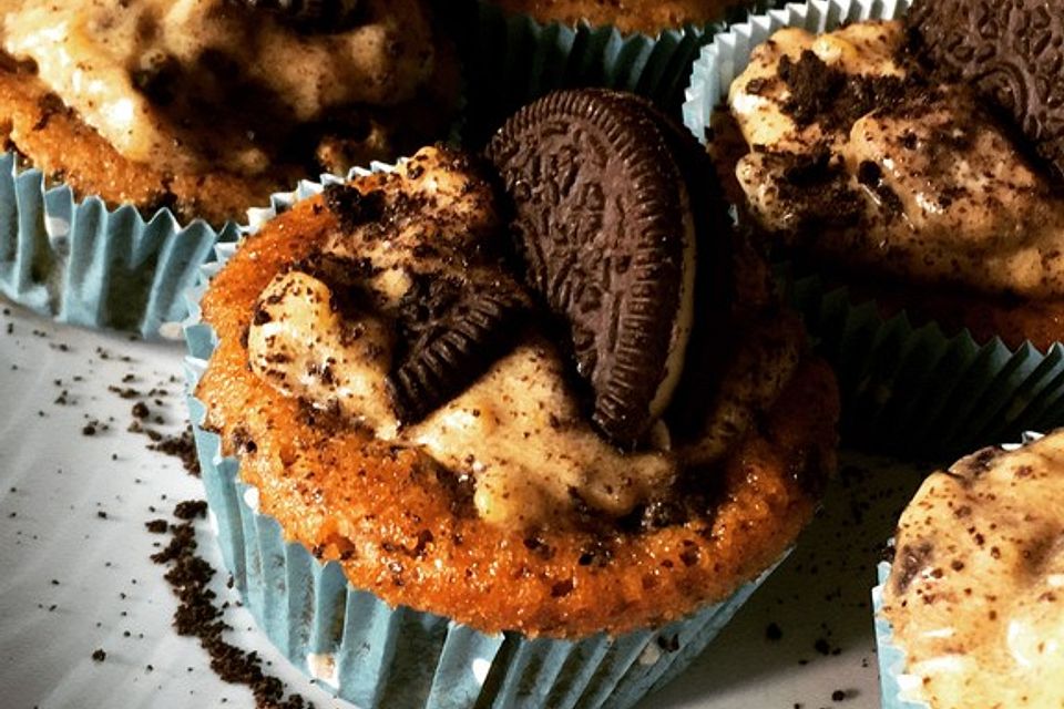 Vegane Oreo-Cupcakes