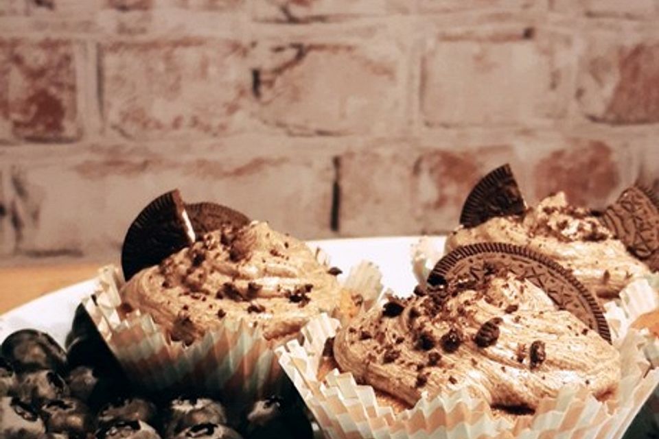 Vegane Oreo-Cupcakes