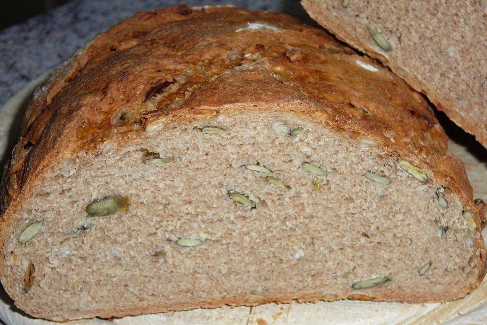 Delfinas Kürbiskernbrot