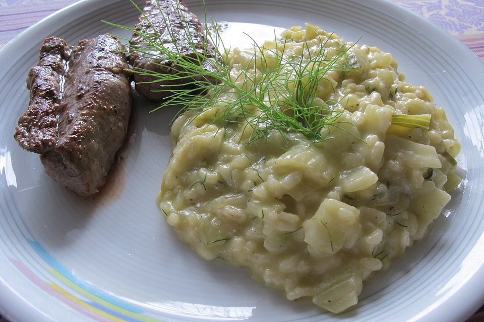 Fenchelrisotto