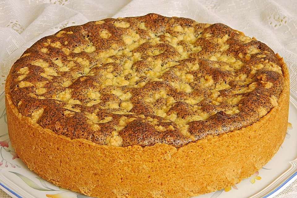 Anas Mohnkuchen mit Äpfeln