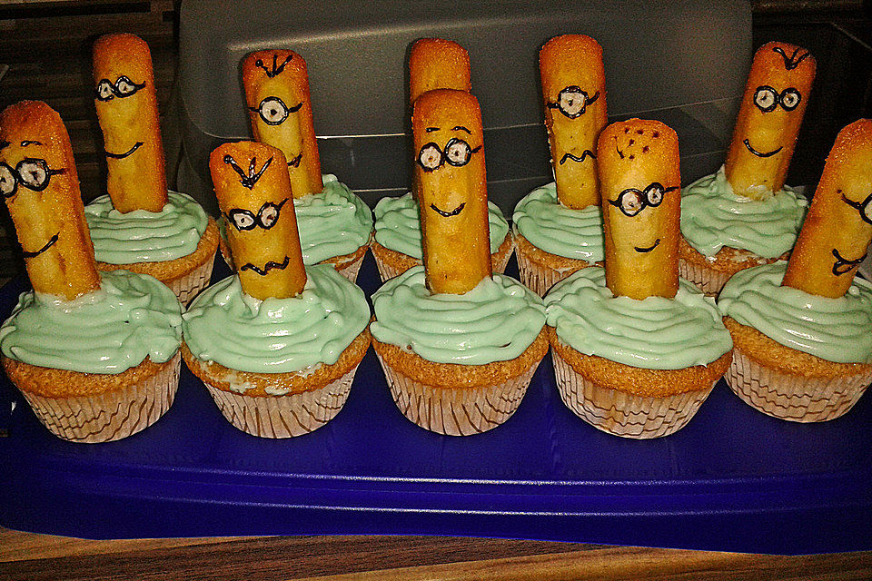 Minion-Cupcakes