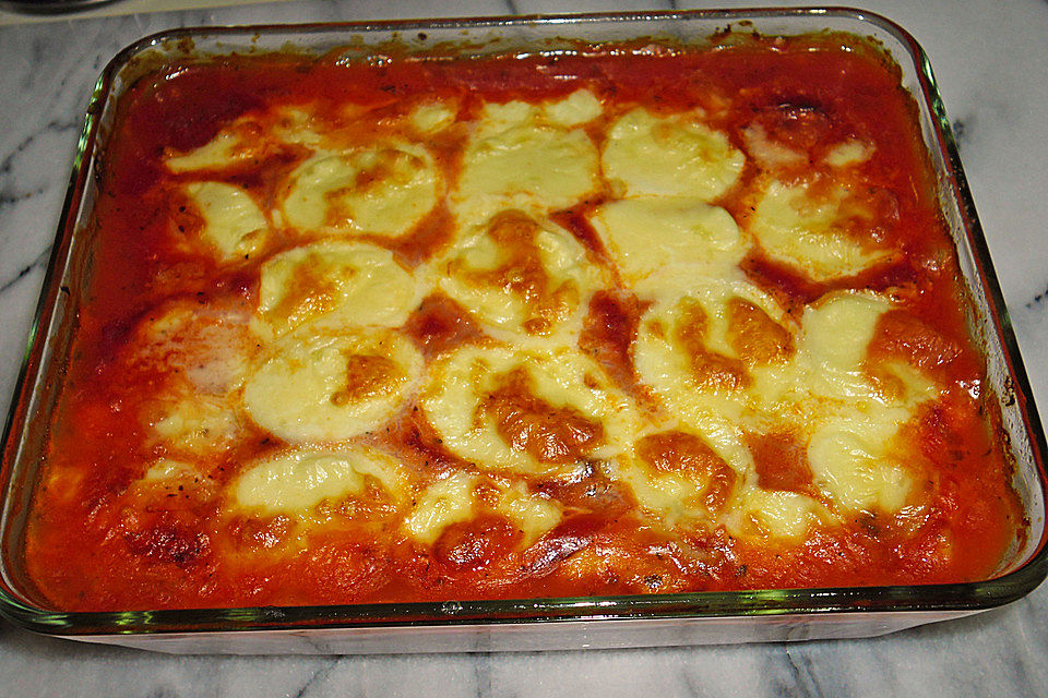 Zucchini - Auberginen - Auflauf